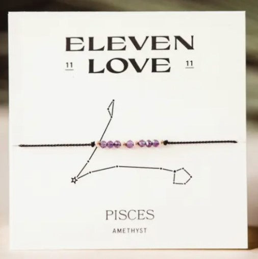 Pisces Zodiac Wish Bracelet - Eleven Love