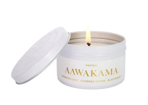 AAWAKAMA - Protect - Tin Candle - Crowfoot Collective