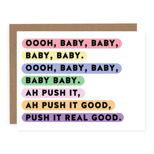 Push It Baby - Cards