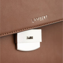 Load image into Gallery viewer, The Rory - Small 3-in-1 Brunette Vegan Leather Handbag - Lambert Bags
