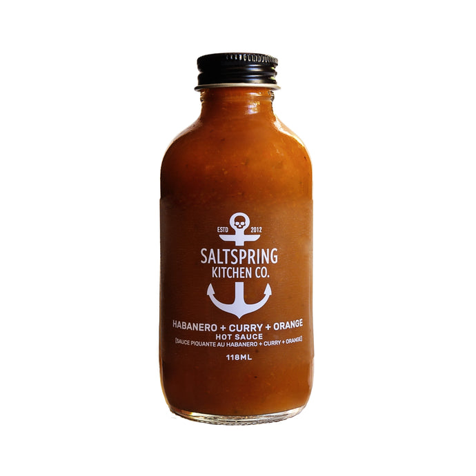 Salt Spring Kitchen Co. Habanero + Curry + Orange Hot Sauce - 118ml