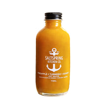Load image into Gallery viewer, Salt Spring Kitchen Co. Pineapple + Tumeric + Achiote Hot Sauce - 118ml