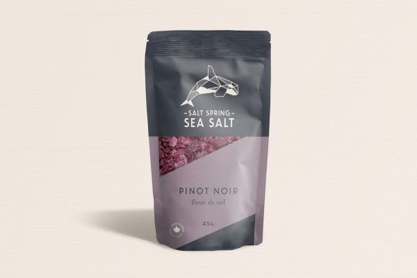 Salt Spring Sea Salt - Pinot Noir Fleur De Sel