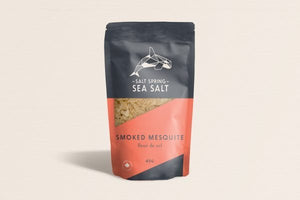 Salt Spring Sea Salt - Smoked Mesquite Fleur De Sel