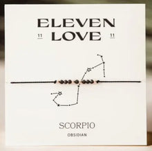 Load image into Gallery viewer, Scorpio Zodiac Wish Bracelet - Eleven Love