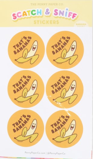 That's Bananas! - Supersized Scratch and Sniff Stickers
