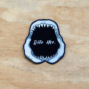 Bite Me Sticker- Theka Mixed Media