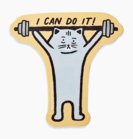 I Can Do It! Sticker - Desk of Sandra