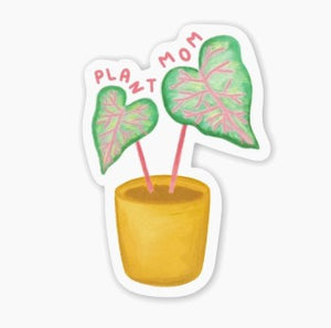 Plant Mom Sticker - Desk of Sandra