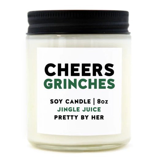 Cheers Grinches Candle - Pretty by Her