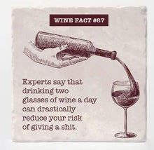 Load image into Gallery viewer, Wine Facts - Versatile Coasters