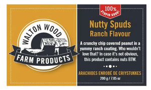 Walton Wood Farm - Nutty Spuds - Ranch Flavour