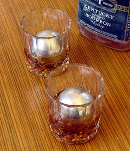 Stainless Steel Whiskey Balls - Kikkerland