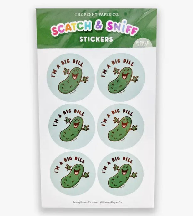 Big Dill - Supersized Scratch and Sniff Stickers