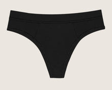 Load image into Gallery viewer, Thong Underwear - Black - Huha