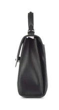 Load image into Gallery viewer, The Gracie - Black Vegan Leather 2-in-1 Handbag - Lambert Bags