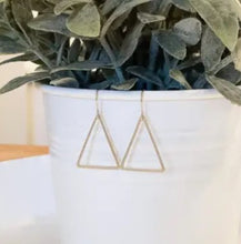 Load image into Gallery viewer, Basic Small Triangle Earrings