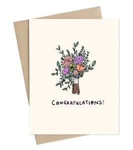 Congratulations! Bouquet -  Little May Papery Greeting Cards