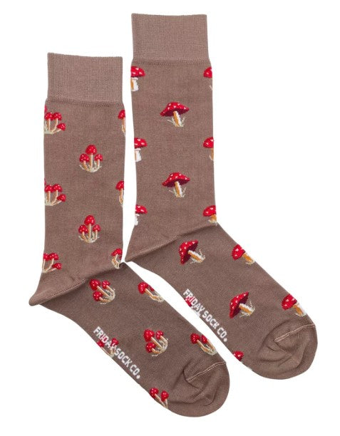 Men's Mushroom Socks - Friday Sock Co.