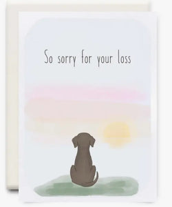 So Sorry For Your Loss Card - Inkwell