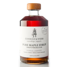 Load image into Gallery viewer, Cosman &amp; Webb Townships Organic Maple Syrup - 375ml