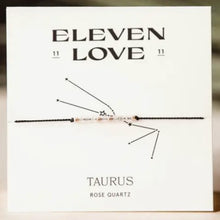 Load image into Gallery viewer, Taurus Zodiac Wish Bracelet - Eleven Love