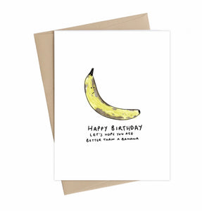 Happy Birthday Banana -  Little May Papery Greeting Cards