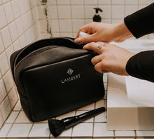 Load image into Gallery viewer, The ZOE - Toiletry Bag - Black