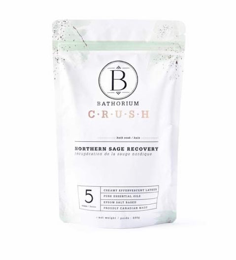 Bathorium Crush Northern Sage Recovery Soak - Assorted Sizes