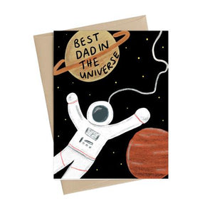 Best Dad in Universe - Little May Papery Cards