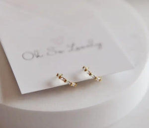 Brigitta Hoop Earrings - Oh So Lovely