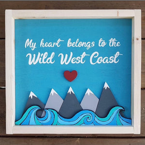 Wild West Coast Wall Art - Westcoastkitsch