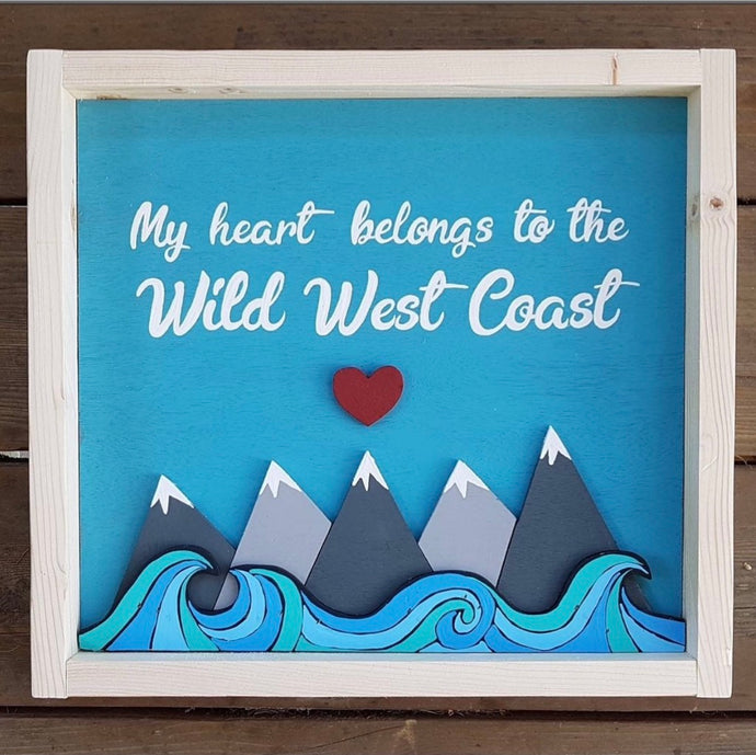 Wild West Coast Wall Art - Westcoastkitsch