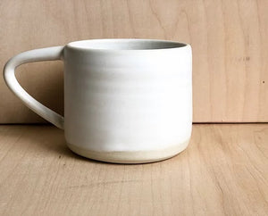 Modern White Coffee Cup Kay Ceramics