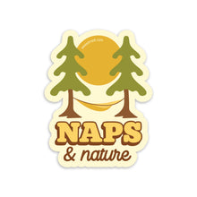 Load image into Gallery viewer, Naps &amp; Nature - Sticker