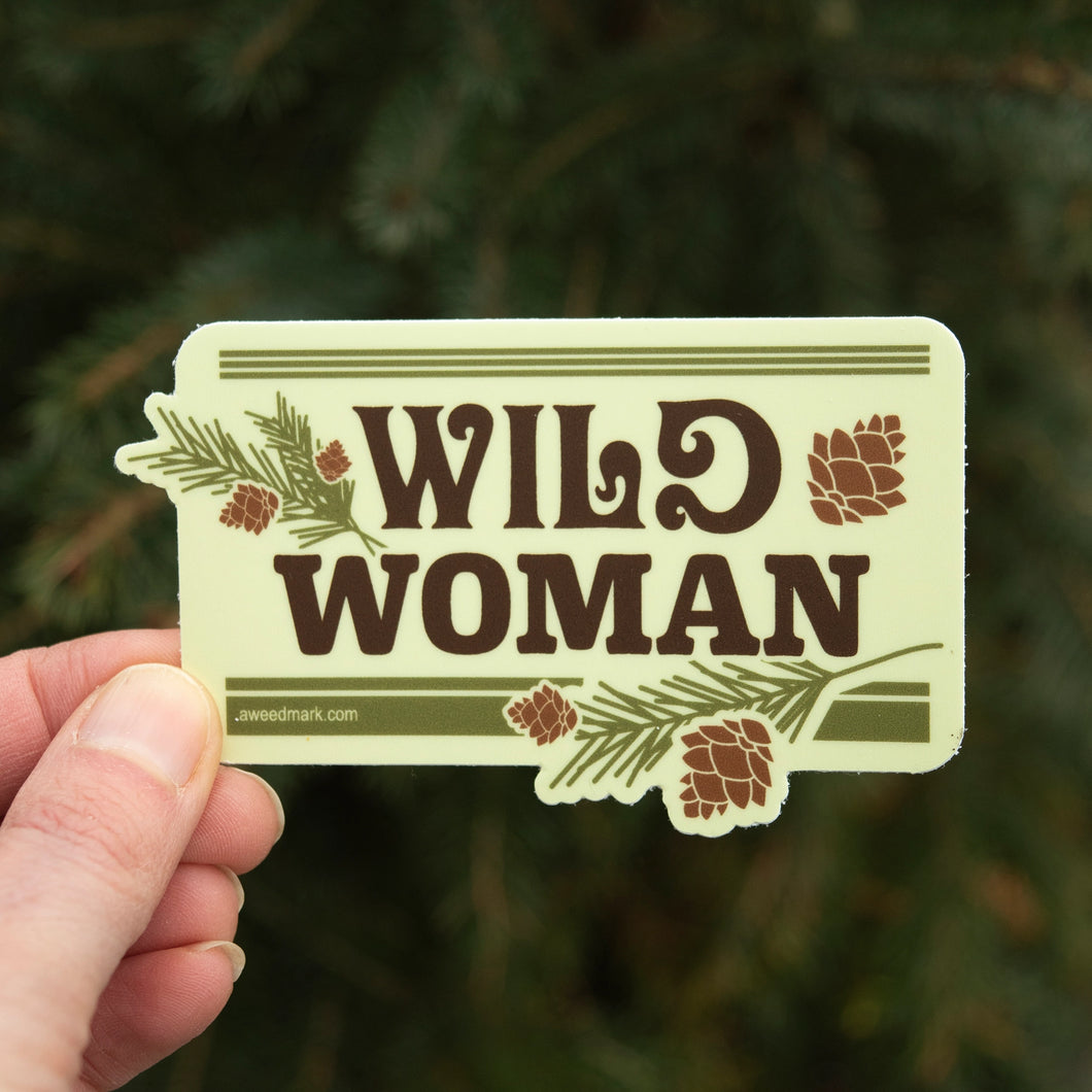 Wild Woman - Sticker