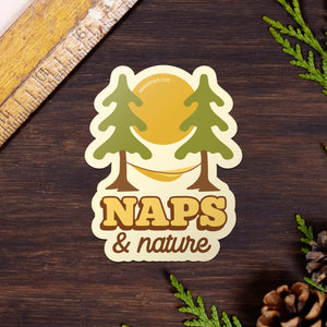 Naps & Nature - Sticker