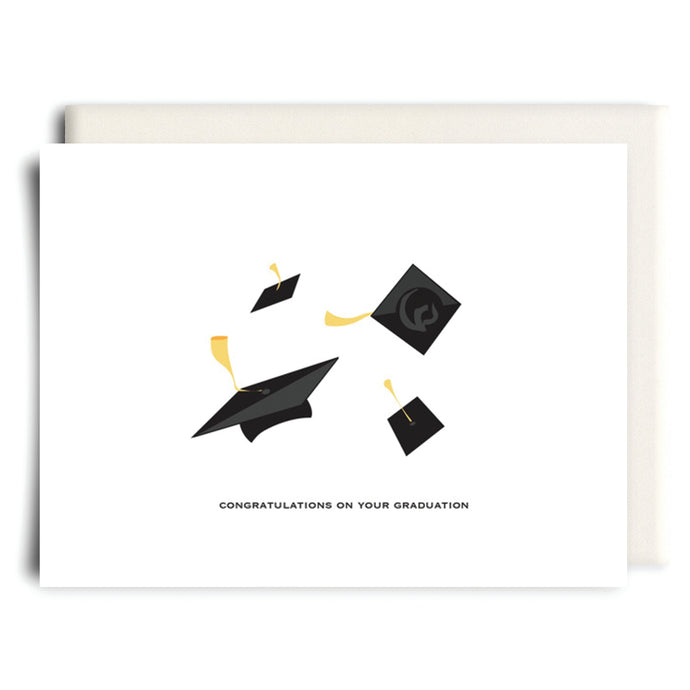 Grad Hats - Inkwell Cards