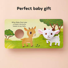 Load image into Gallery viewer, Baby Goat: Finger Puppet Book