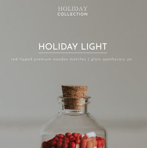 Holiday Light Red Matches - Holiday Collection