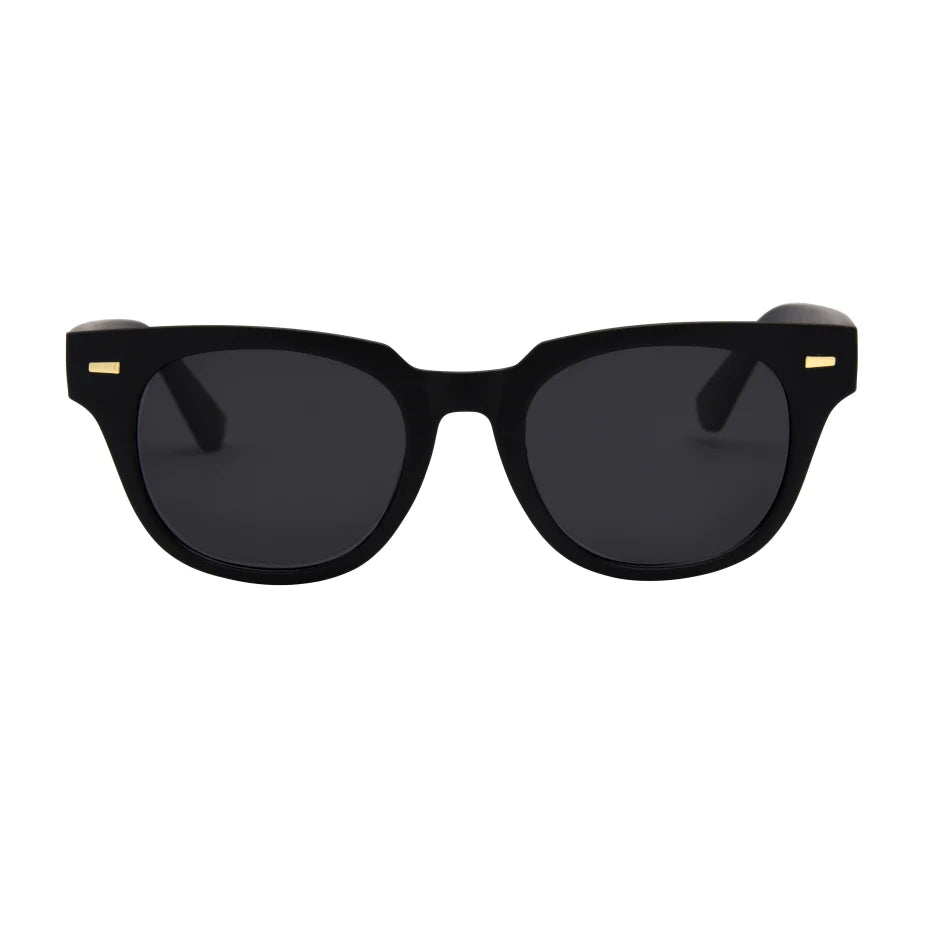I-SEA Lido Matte Black/Smoke Sunglasses