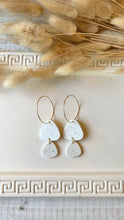 Load image into Gallery viewer, Clover and Coast Clay Dangle Earrings