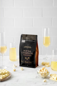 Eatable Popcorn - Pop the Champagne - Wine Infused White Chocolate Kettle Corn