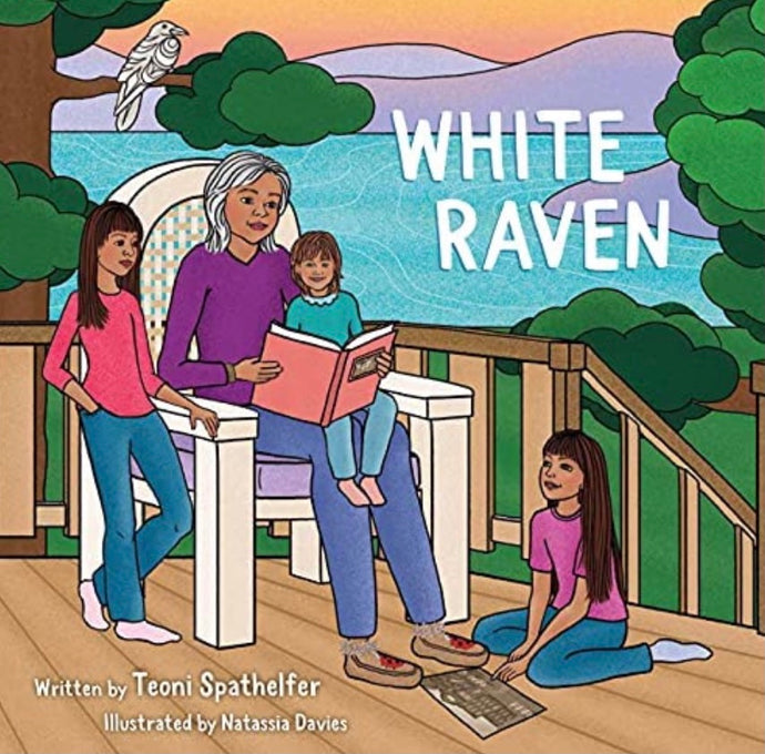 White Raven Childrens Book