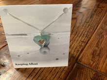 Load image into Gallery viewer, Keeping Afloat Ocean Emotion Necklace