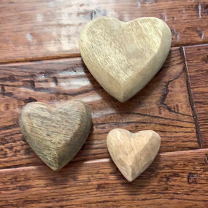 Wooden Heart - Medium