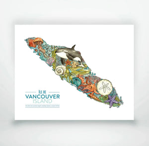 Vancouver Island Print - Under the Sea - Nicola North Art