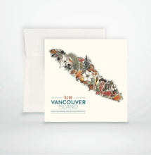 Load image into Gallery viewer, Vancouver Island Greeting Card -Flora - Nicola North Art