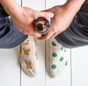 Mens Beer & Hops Socks - Friday Sock Co.