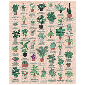 House Plants 1000 Piece Puzzle